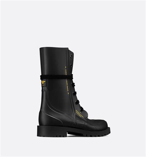 dior camp rubber ankle boot|Diorcamp Ankle Boot Black Rubber and Neoprene .